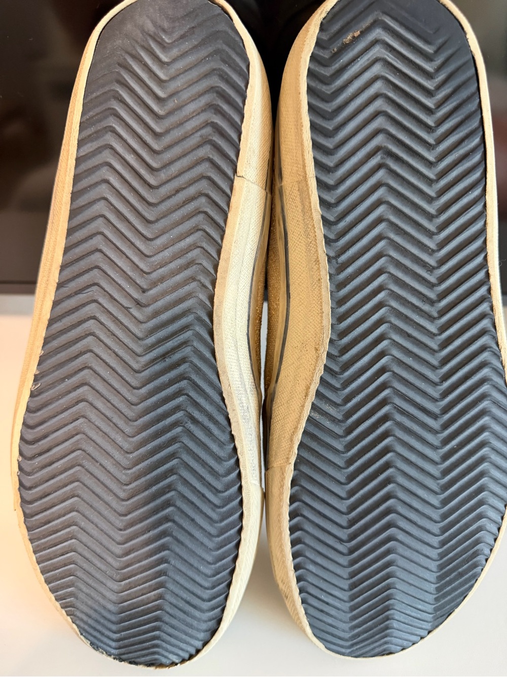 Golden Goose V-Star 2 Gold Metallic Blue Star Sneakers EU 40 - Picture 9 of 15